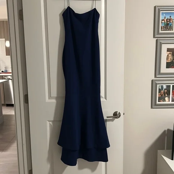 Likely Dresses | Likely Strapless Dress In Navy Blue. I Typically Wear A 6 In Dresses. | Color: Blue | Size: 8 | Caroline_Melson's Closet